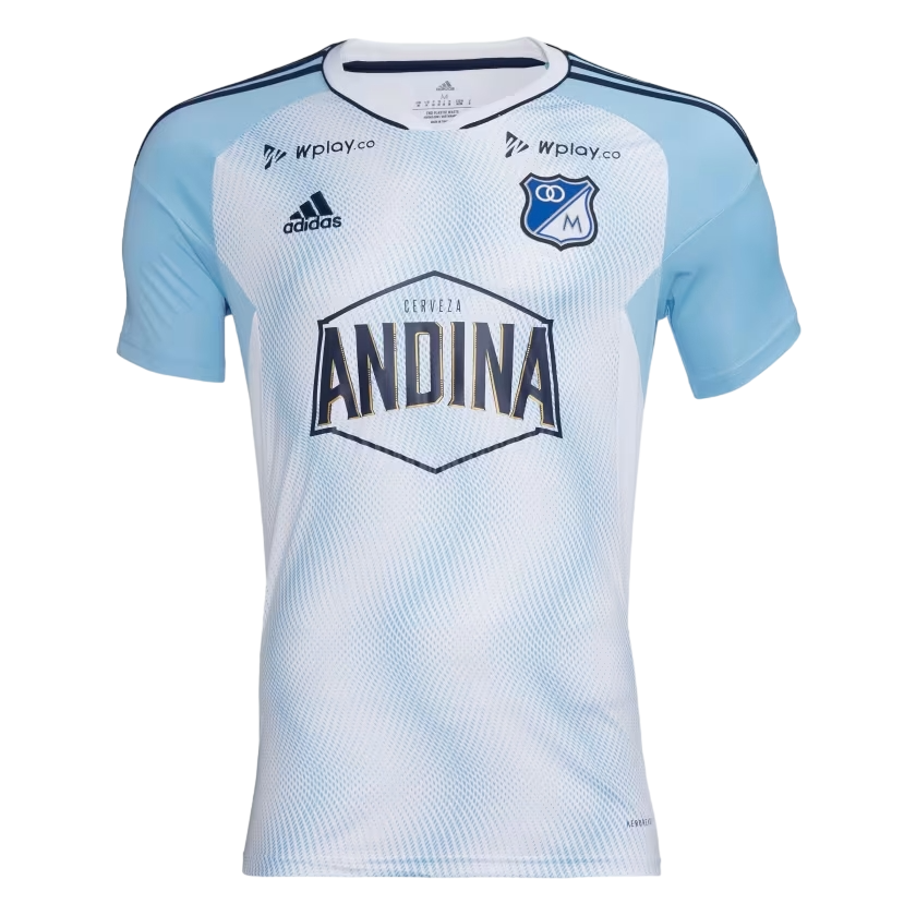 Millonarios FC Colombia Soccer T-Shirt - Postobon Fan Gear (Men's, S-4XL, 100% Cotton)